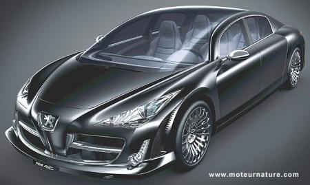 La démesure de la Peugeot 908 RC