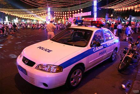 voitures de police