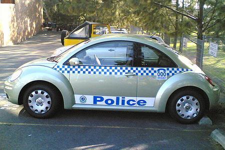 voitures de police