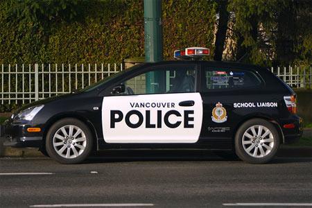 voitures de police
